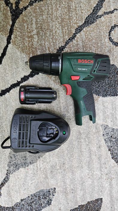Masina insurubat Bosch PSR 1080 LI, 10.8V, 1,5Ah, 550 RPM Li-Ion