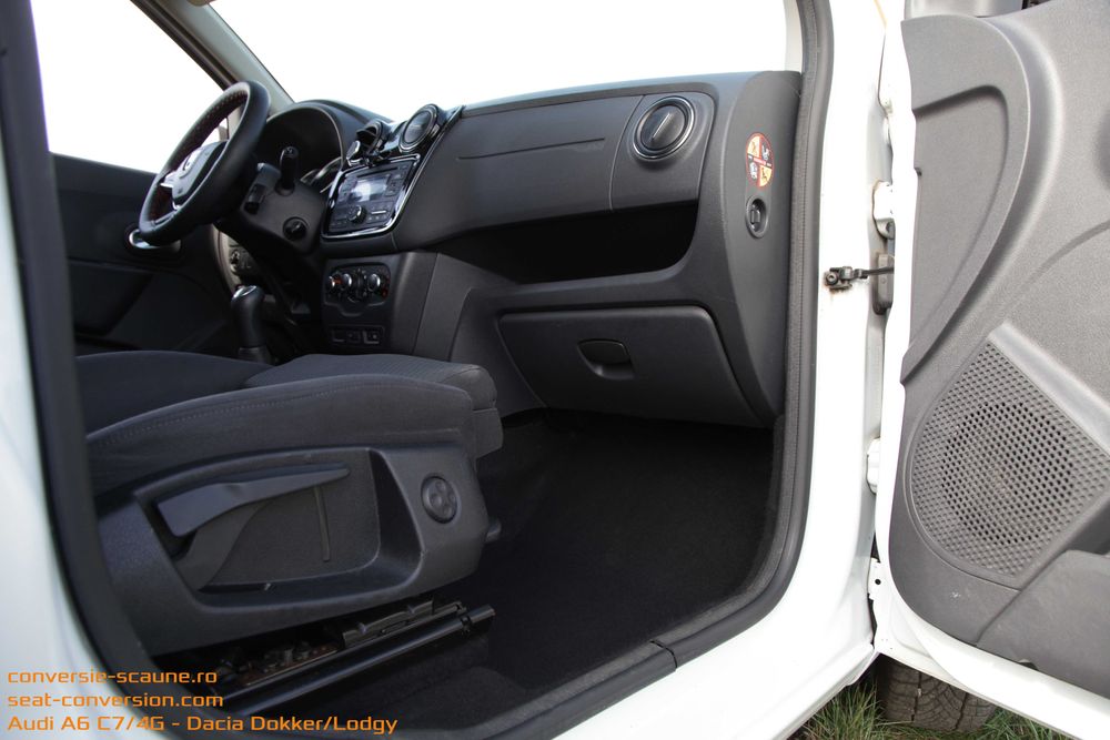 Sistem adaptare scaune de Audi A6 C7 / 4G pe Lodgy Dokker