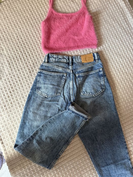 Дамски дънки Bershka Mom Fit