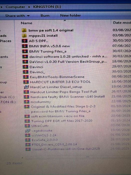 USB Флашка за Чип Тунинг, Диагностика и DPF/EGR OFF