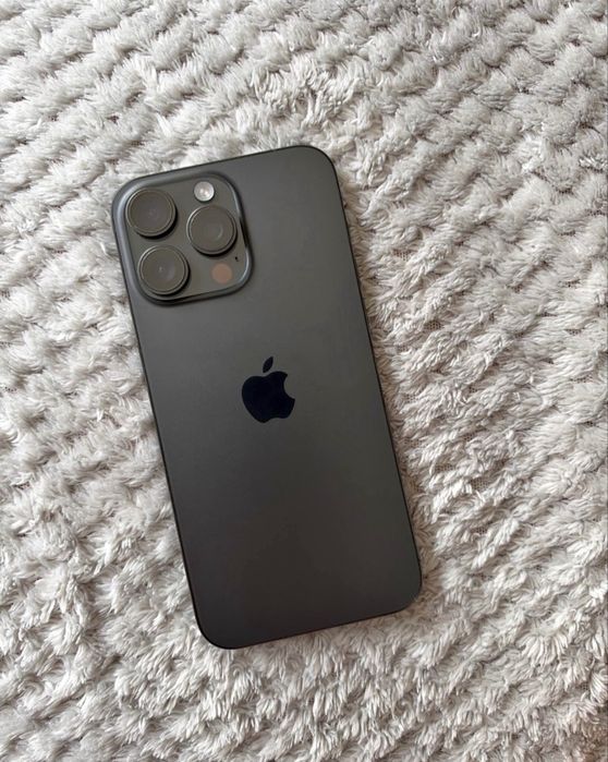 iPhone 15 Pro Max 256GB Black Titanium Impecabil Fullbox