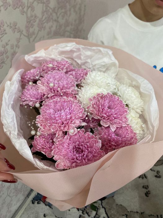 Цветы свежие розы