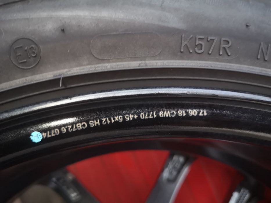 Джанти за Фолксваген, Шкода, Ауди, Мерцедес 17 5 112  БЕЗ гуми