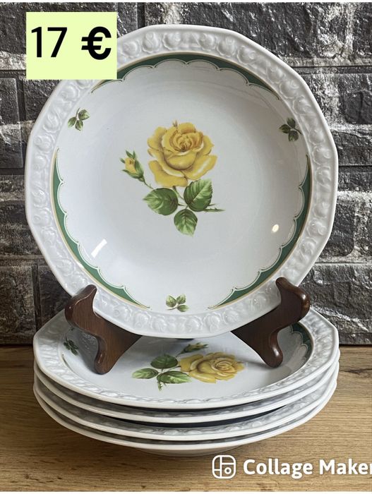 Комплект порцеланови чинии