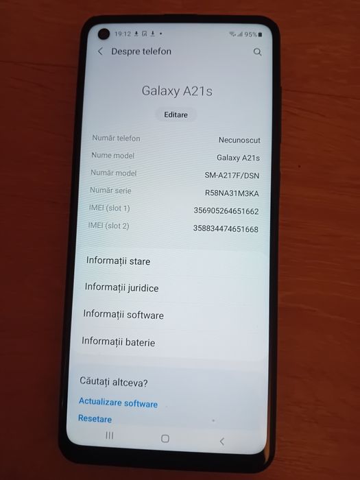 Samsung Galaxi A21 S   32  gb