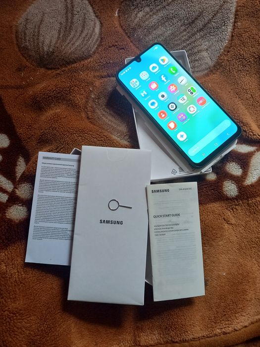 Samsung A16 ideal tiniq 128GB hotira 6GB aperativka karobka dakument.