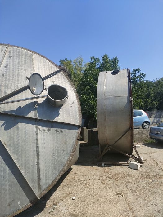 Bazine de inox de la 10000l la 50000l si de POL.STIF