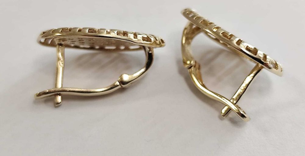 Cercei aur 14K , 4.00gr (AG35 B 34705) Garantie 2ani!
