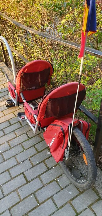 Remorca de copii pentru bicicleta Weehoo