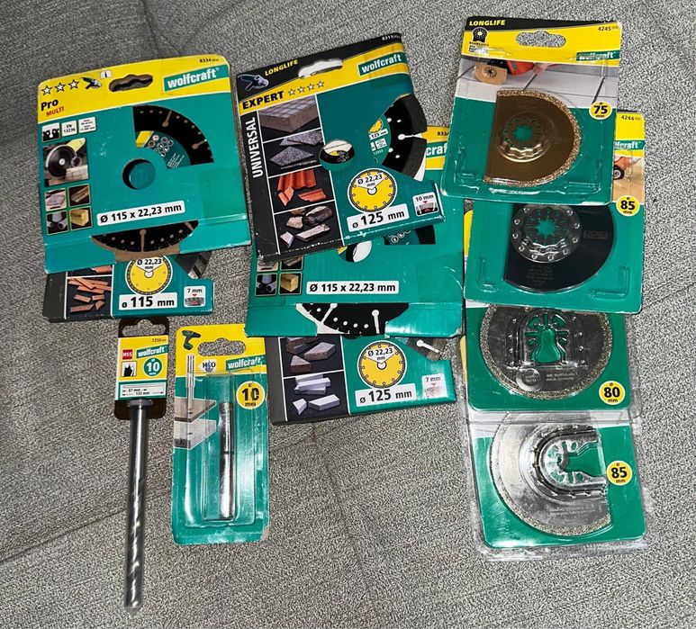 Discuri diamant, 125mm, Wolfcraft! Diverse modele la super pret