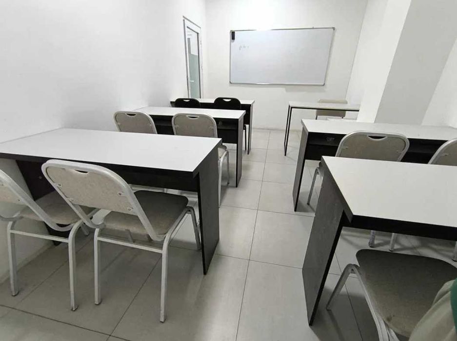 Soatlik va oylik xonalar o'quv va ofis maqsadlari uchun