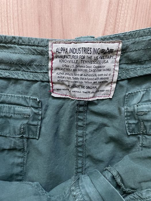 ALPHA INDUSTRIES cargo/мъжки карго къс панталон W36