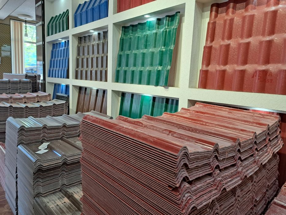 Установка  Козырьки над окнами