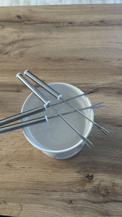 Set fondue ceramica - 4 persoane