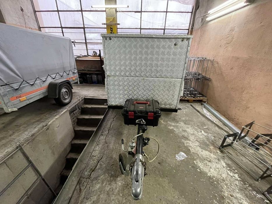 Ремарке изцяло от алумини  разглобяемо с регистрация