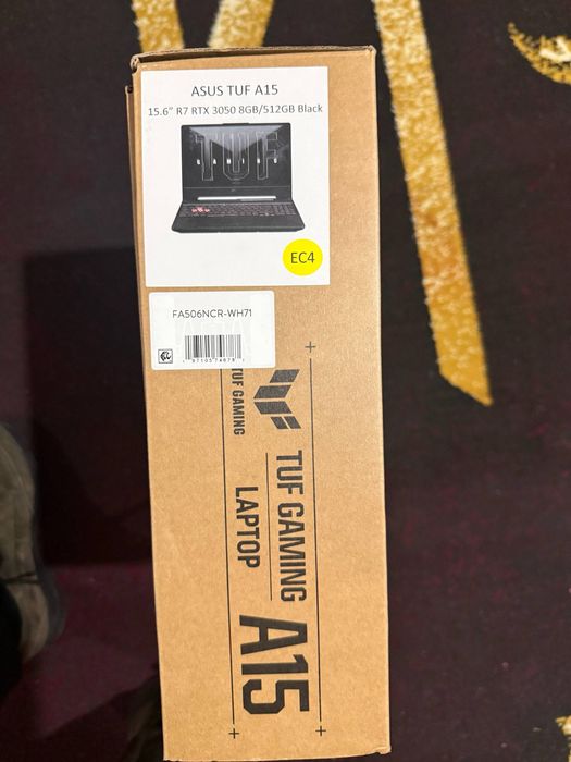 Asus tuf gaming A15 srochna sotiladi