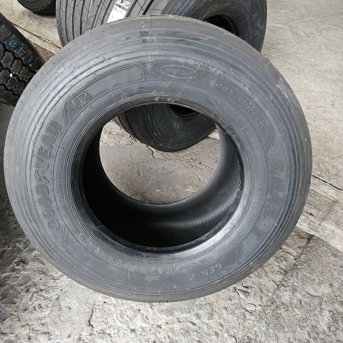 Нови тежкотоварни гуми 435/50R19.5 Goodyear KMaX T Gen-2 160J M+S 3PMFS FRT DOT3825