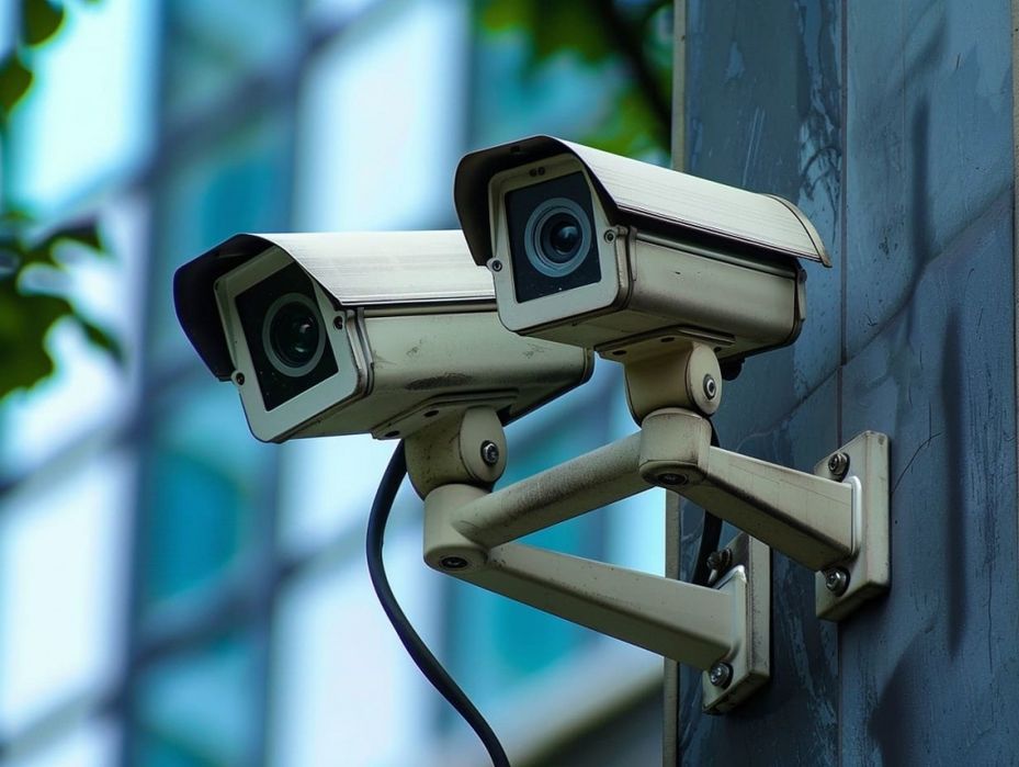 Установка камер видеонаблюдения и монтаж локально-вычислительной сети