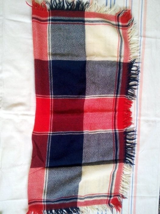 Плед тёплый ,красивый, натуральная шерсть *