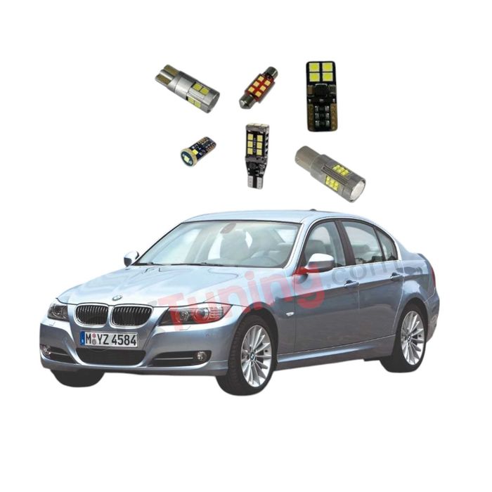 Pachet becuri led leduri pt iluminare interior Bmw E90