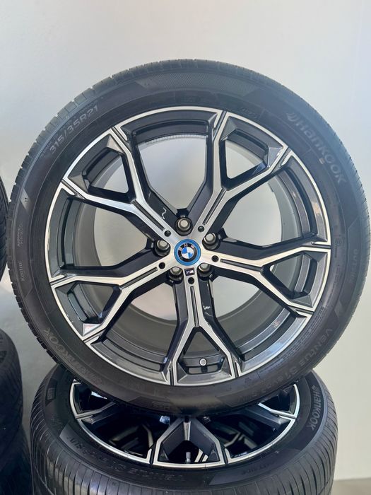 Jante Bmw X5 X6 R21 G05 G06 M741 Noua Originale Hankook de vara 2024