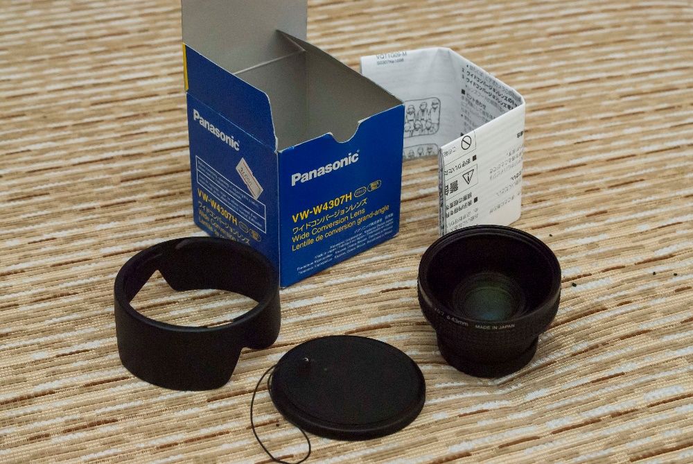 широкоугольная насадка 43mm. Panasonic VW-W4307H