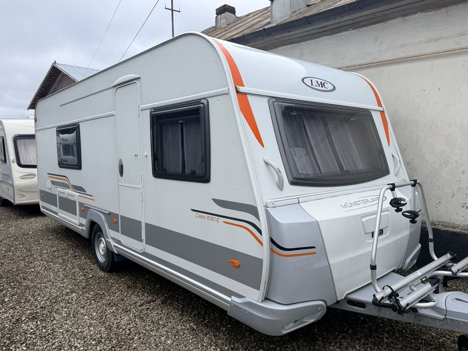Rulota Lmc Munsterland Cello 530E,an2014,mover,panou solar,dus,inm Ro
