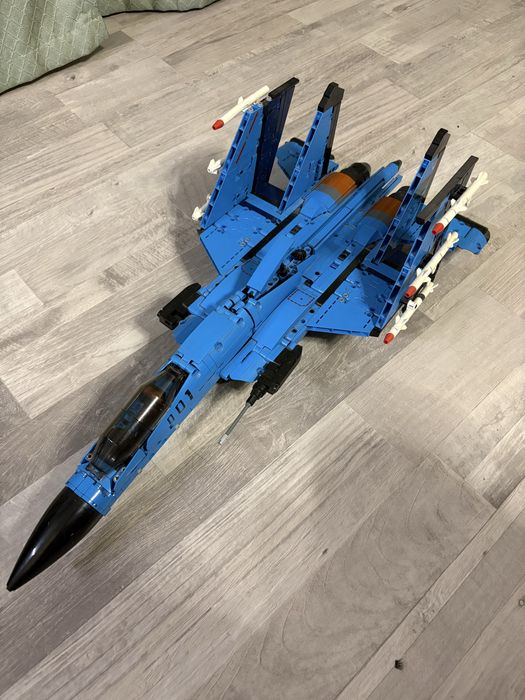 Конструктор CaDa Technic Истребитель Миг-29, деталей 1481 шт