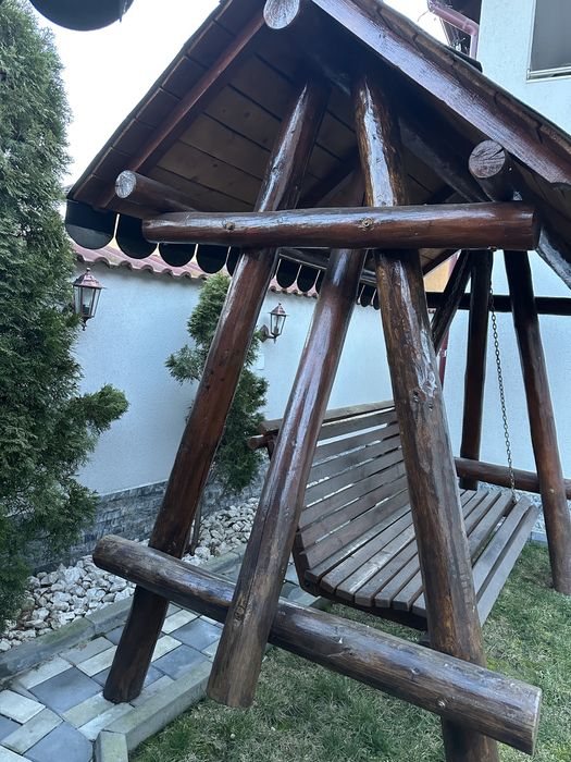 Leagan din lemn gradina