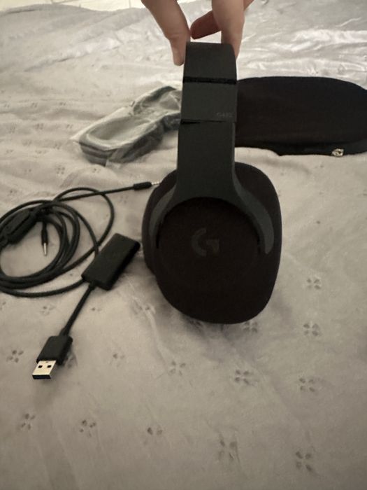 Casti gaming logitech g433 surround 7.1 - Negre