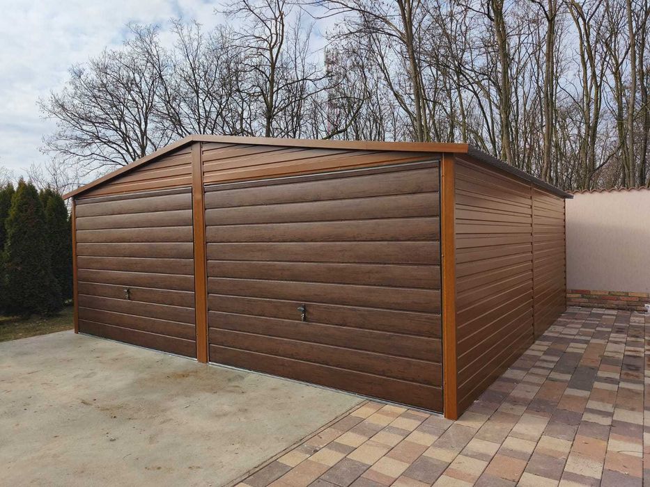 Garaj din tablă 6 x 6m