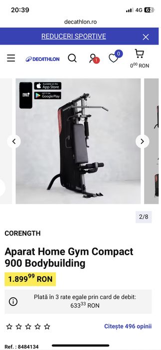 Aparat exercitii HG COMPACT