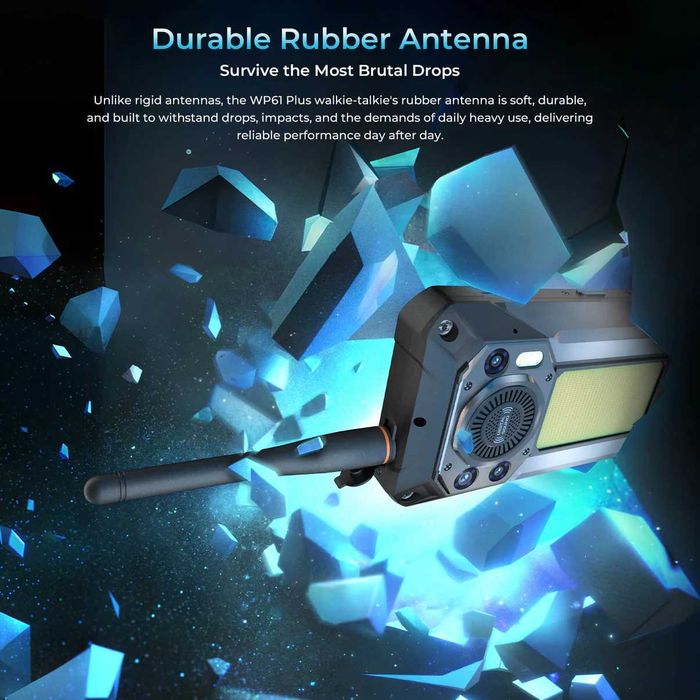 OUKITEL WP61 Plus 5G 6.78", 12GB/512GB, 108MP, 20000mAh, Walkie-Talkie