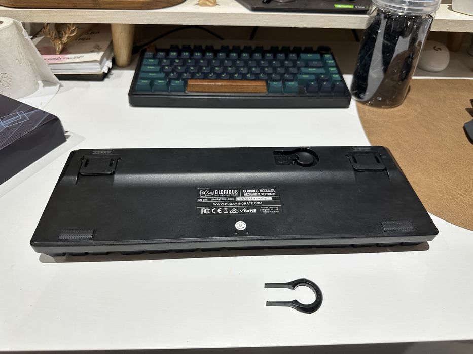 Glorious gmmk tkl механична геймърска клавиатура