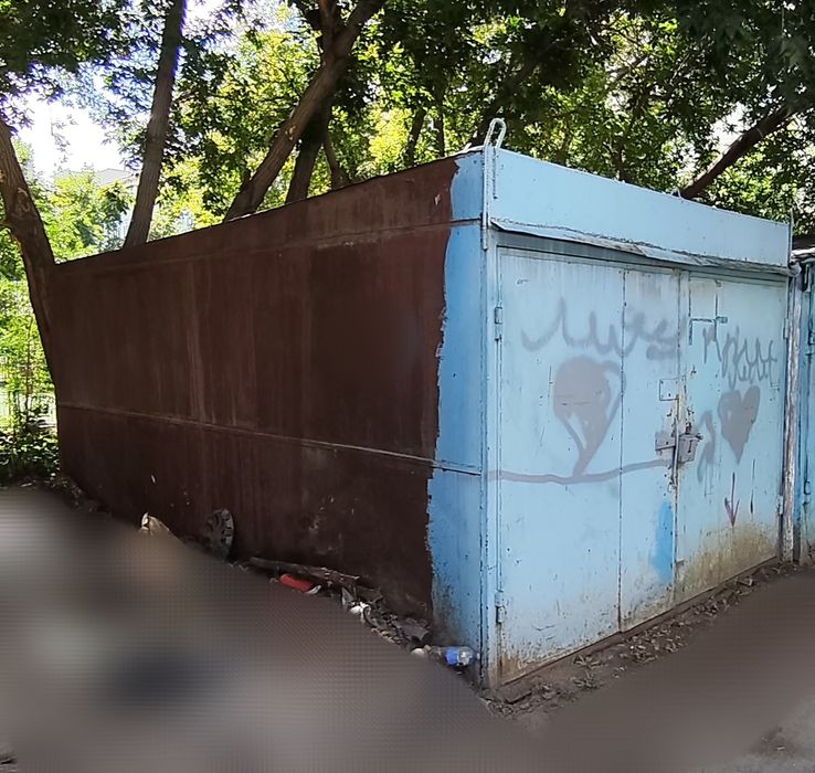 Металлический гараж 3х5.5