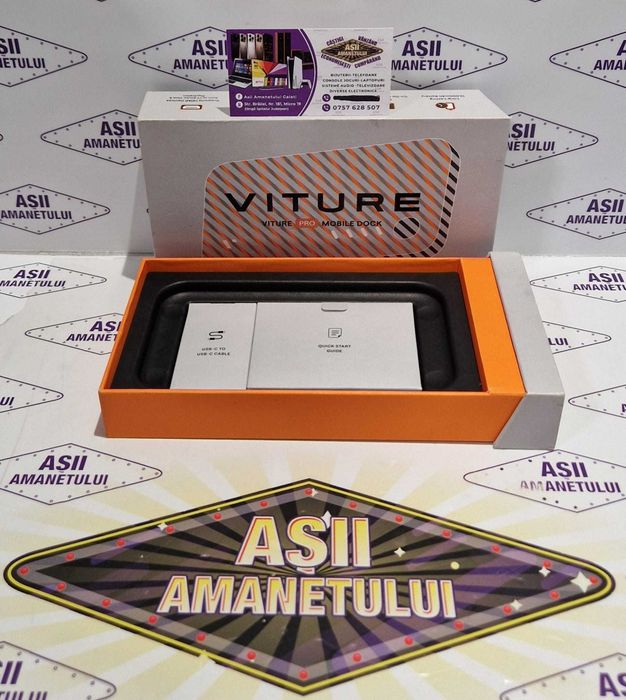 Asii Amanetului - Baterie Externa / Docking Station VITURE Pro Mobile Dock – Ca Nou / Full Box