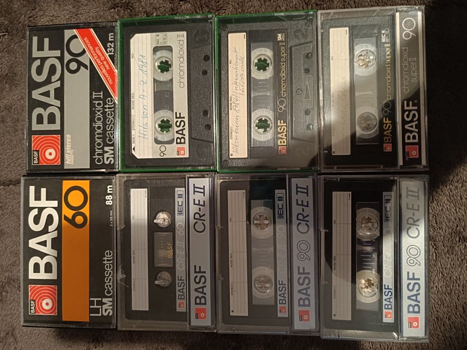 Casete audio BASF cromdioxide