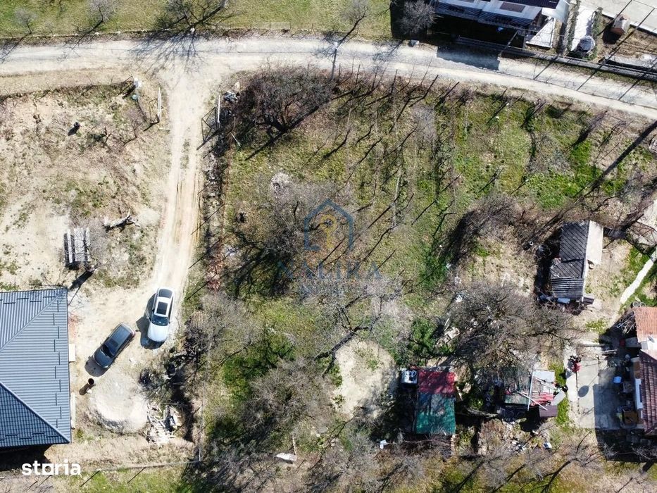 Teren de vânzare în Groși cu priveliște superbă