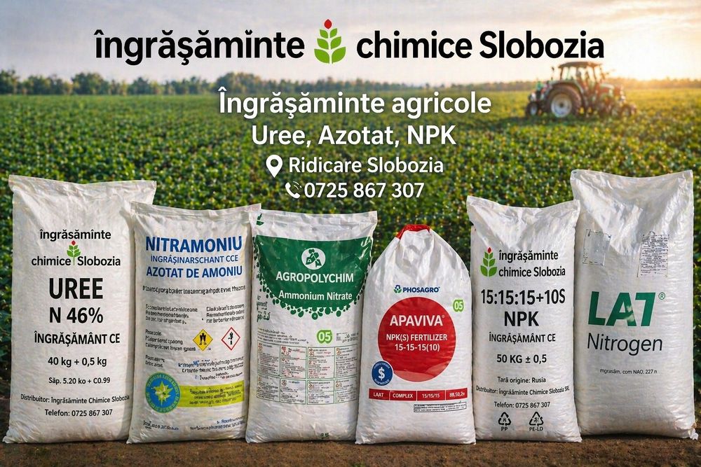 Complexe NPK 20.20.0 saci si big bag
