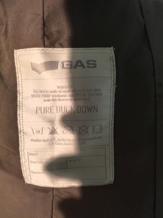 Geaca de iarna cu puf rață, marime 42, GAS