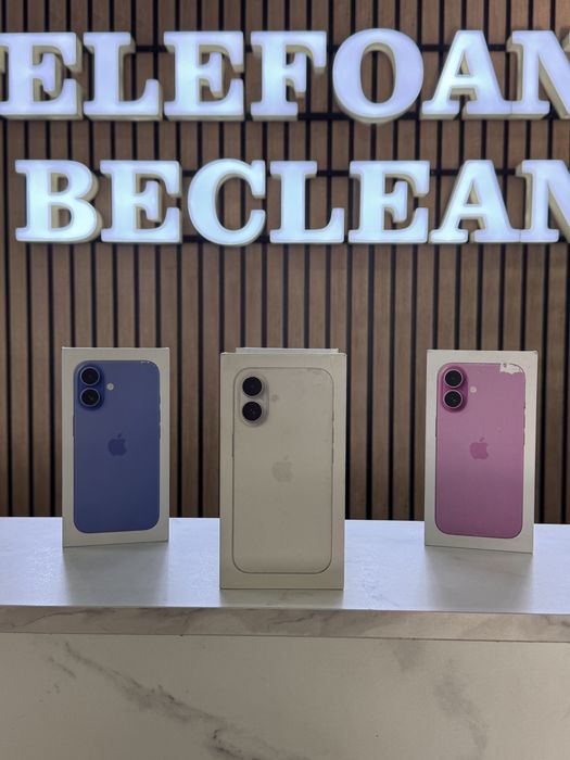  iPhone 16 Black 128GB NOU / SIGILAT