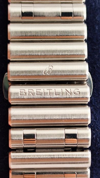 Breitling chronomat 42mm blue dial