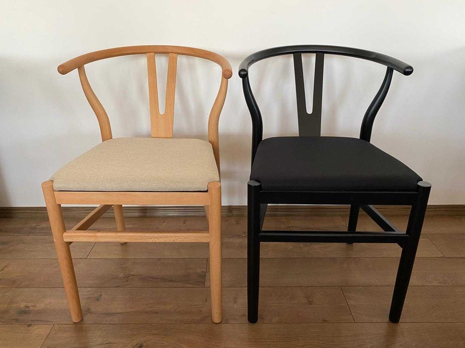 Scaune lemn Wishbone pentru evenimente restaurant cafenea HoReCa