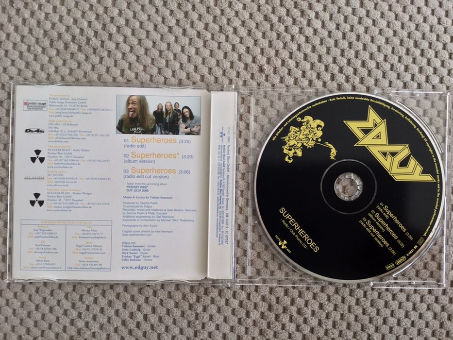 Оригинален сингъл на Edguy