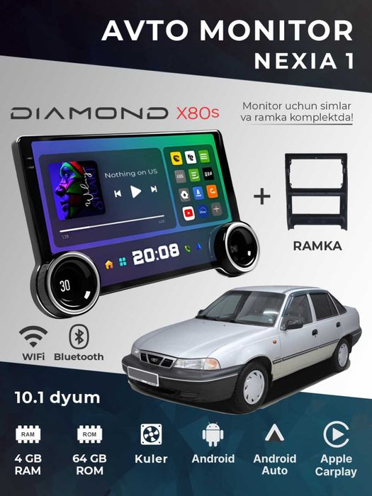 Tesla monitor Diamon manitor 2K