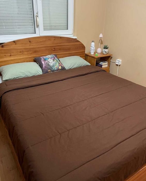 НАМАЛЕНА от 1740,69лв (890€) Спалня правена по поръчка от масив (чам) с дълбоки чекмеджета