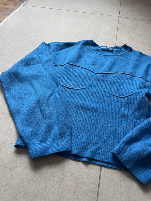 Синя блуза Mango