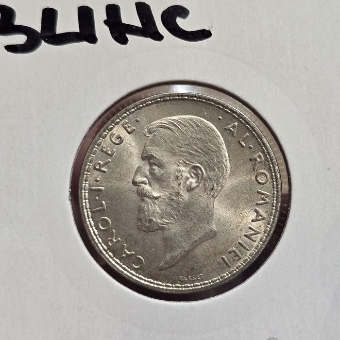 1 leu 1914 BUNC moneda