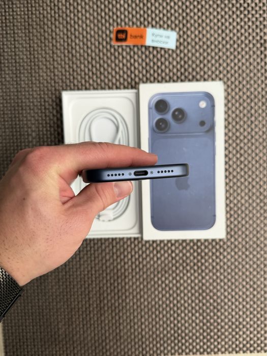 КАТО НОВ! 512Gb *ЛИЗИНГ* iPhone 17 Pro Deep Blue ГАРАНЦИЯ