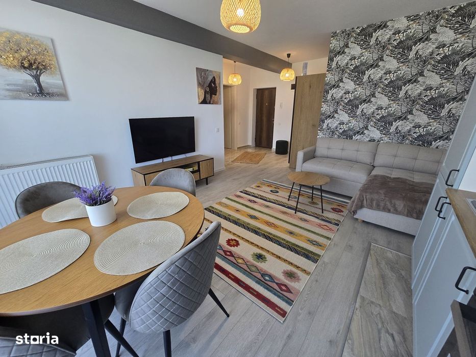 Apartament 2 camere complet mobilat utilat prima inchiriere